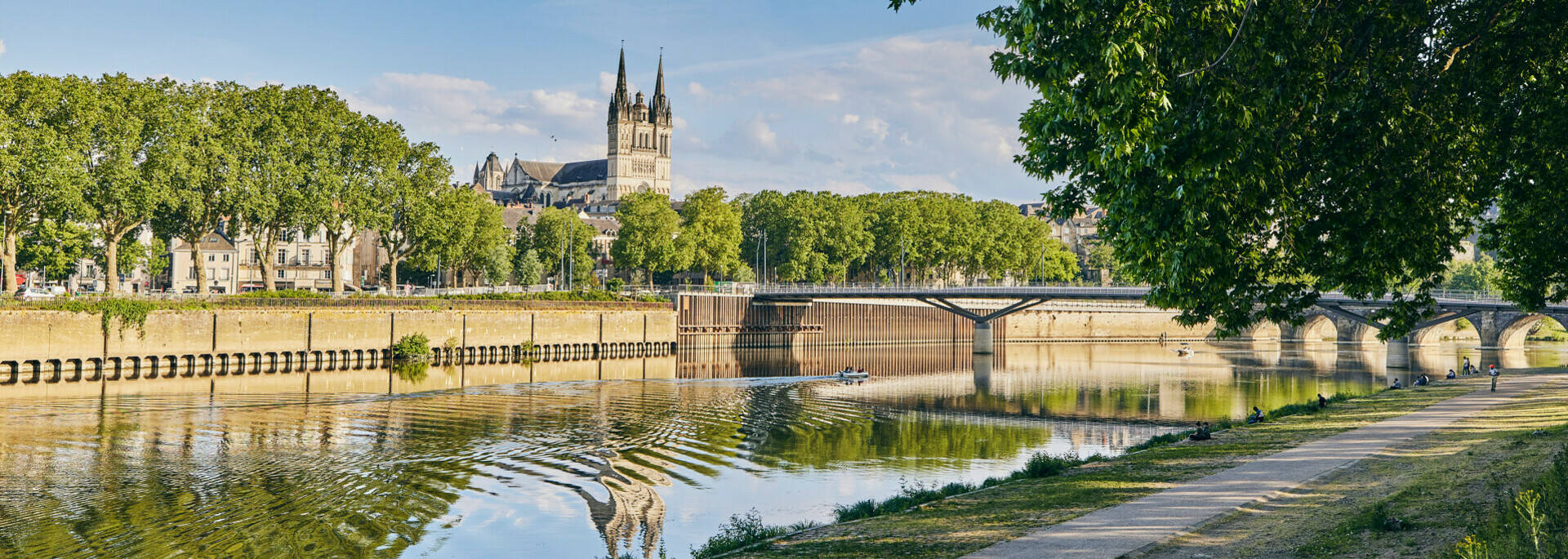 Bord de Maine à Angers 