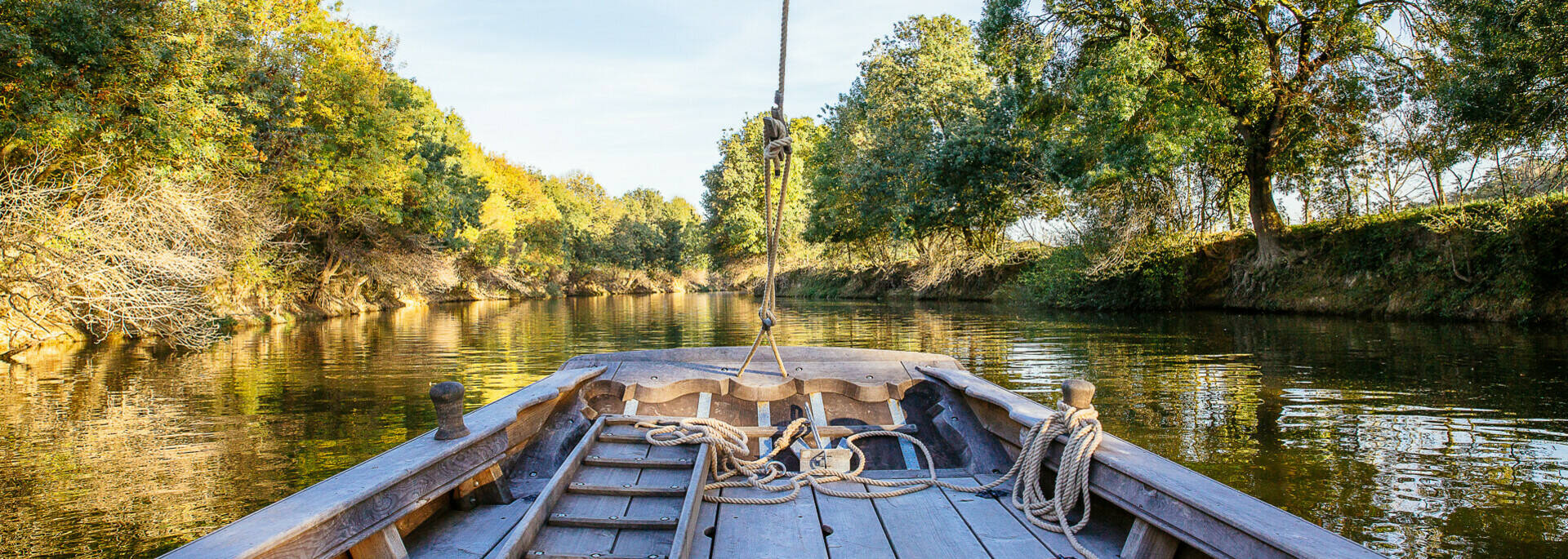 Average plan of the bow of a gabare sailing on the Mayenne
