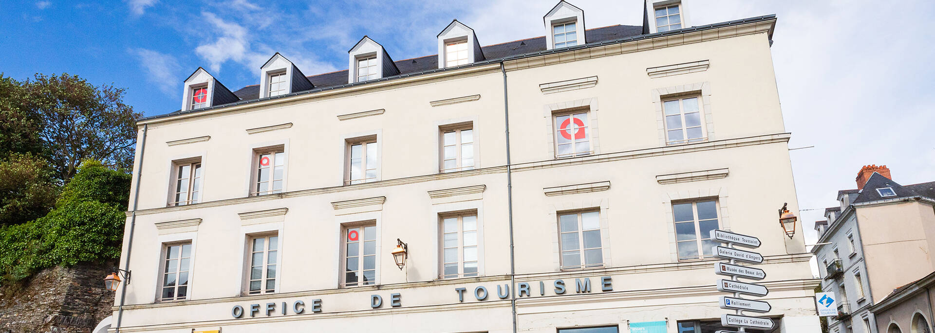 Façade de l'Office de tourisme d'Angers