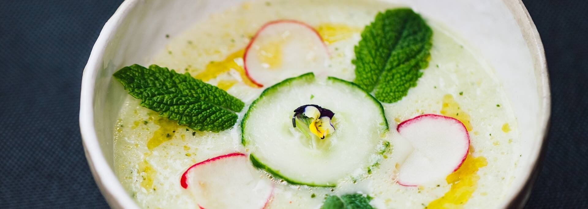 Close up of a dish from the restaurant Osé
