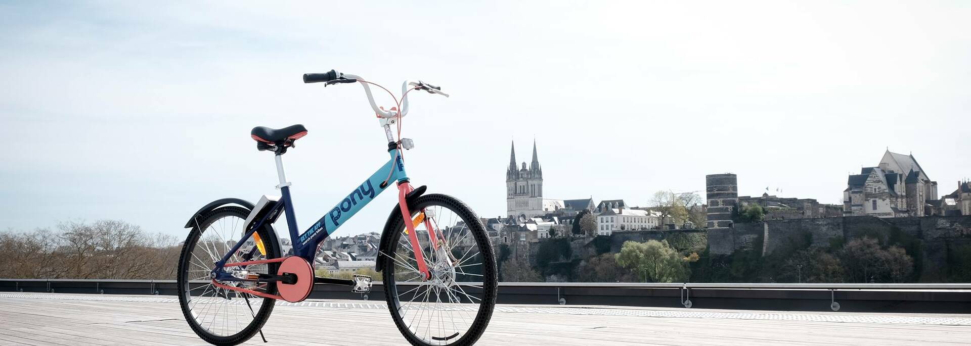 Alquilar una bicicleta en Angers © Pony Bike