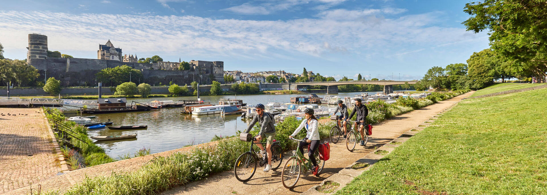 Itinéraires à Vélo à Angers © Christophe Martin