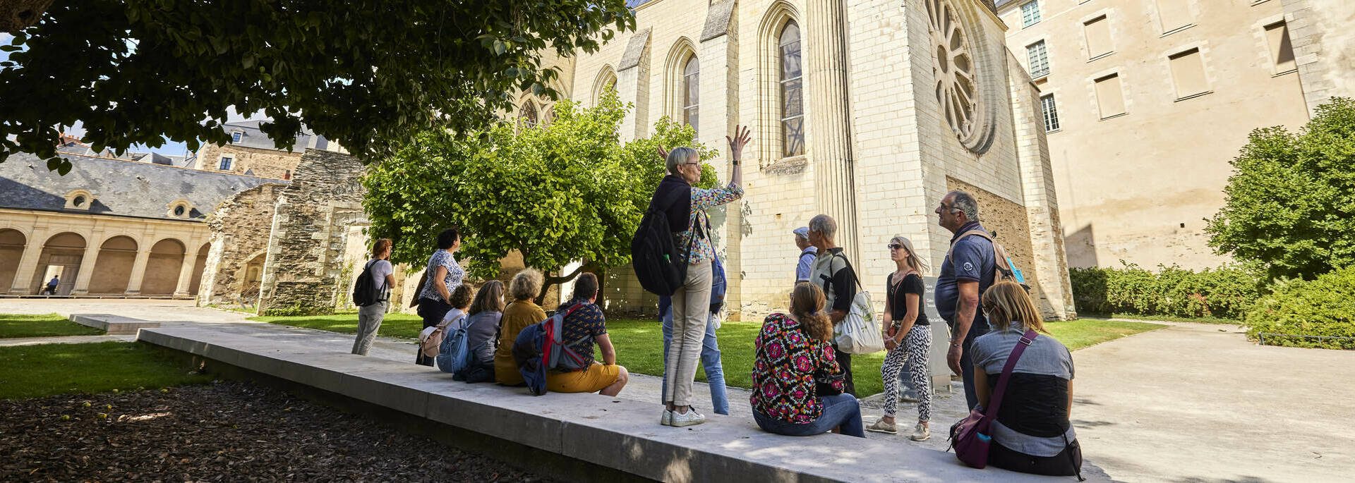 Visit Angers on a group excursion © A. Lamoureux / Destination Angers 