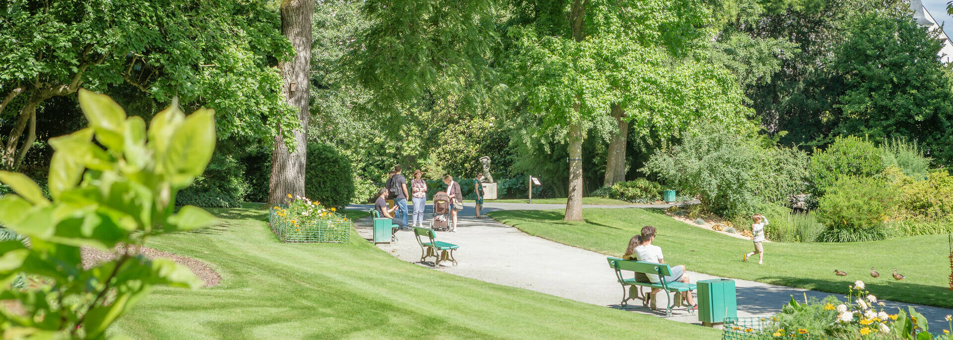 Parques y jardines de Angers