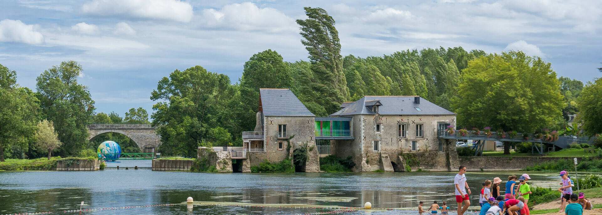 Baignade, Villevêque