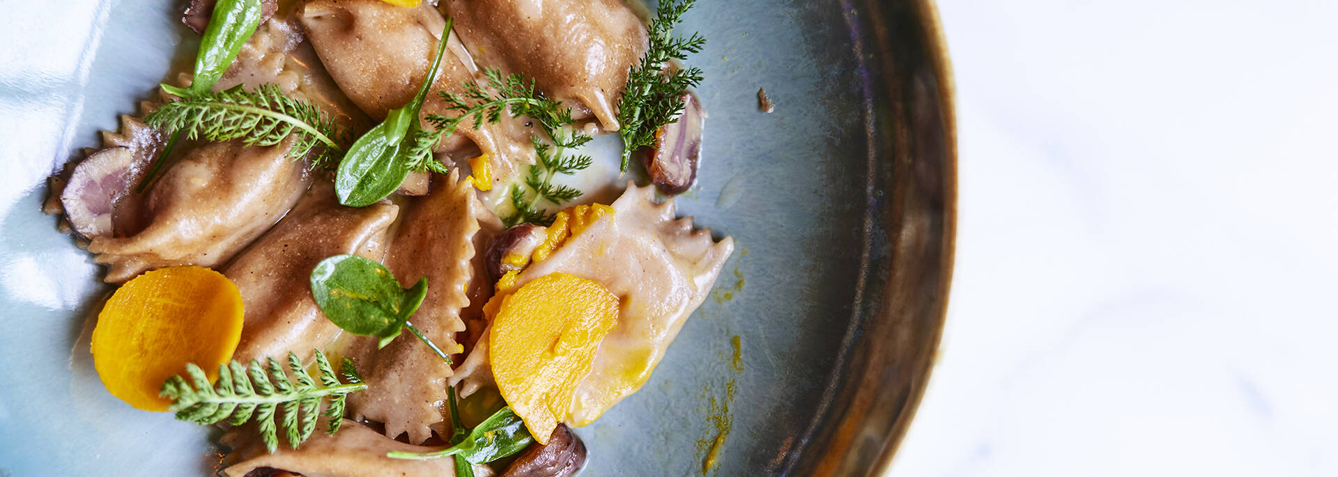 Close-up of a dish in a restaurant