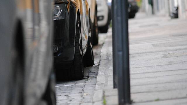 Cars parked