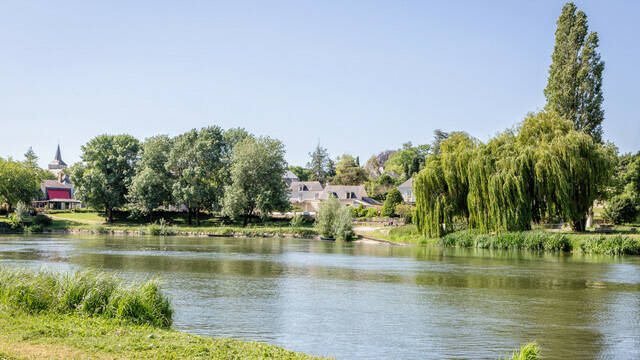 Randonnée sur les bords du Loir au soleil 