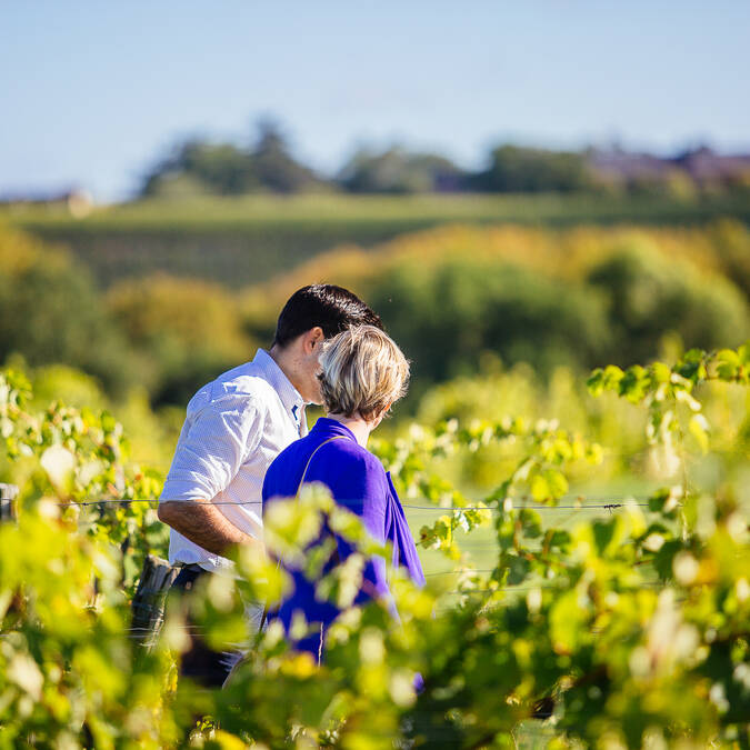 Walk in the vineyards © Les Conteurs