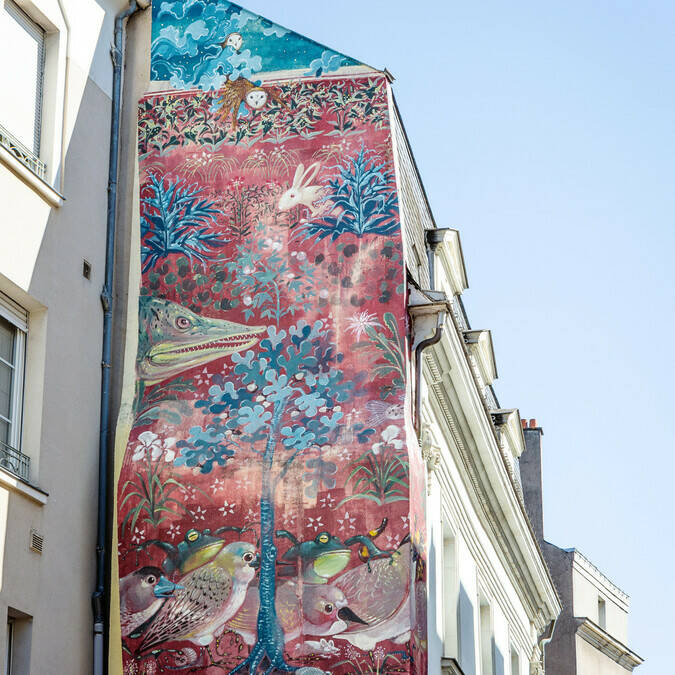 Enjambement, de l'artiste Hitnes