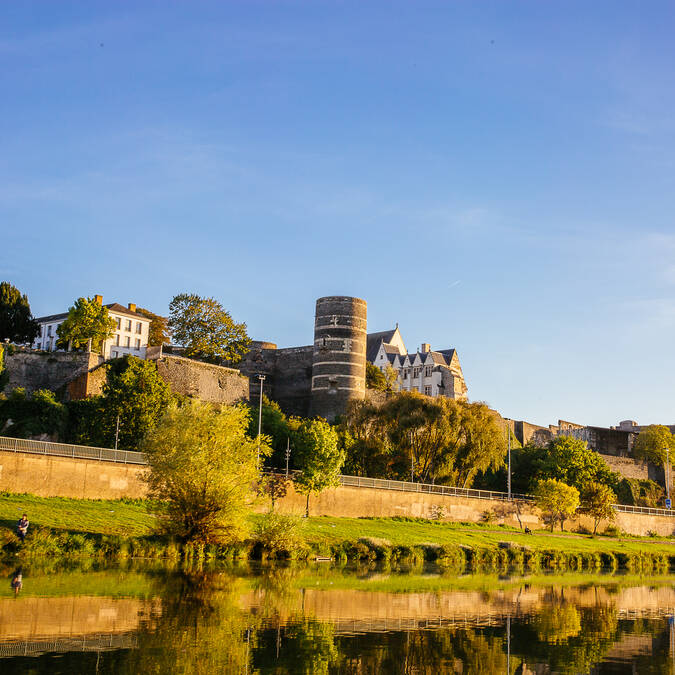 Vista del castillo de Angers © Les Conteurs