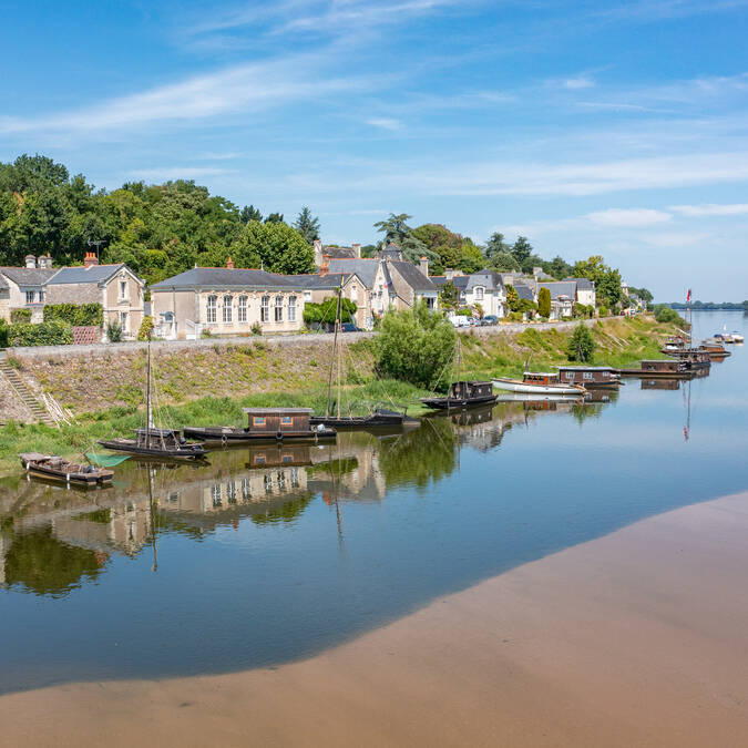 Le Thoureil, view from the Loire