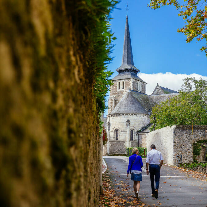 Stroll in the streets of Savennières